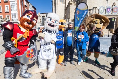 Imagen de la carrera solidaria.