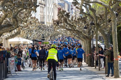 Imagen de la carrera solidaria.