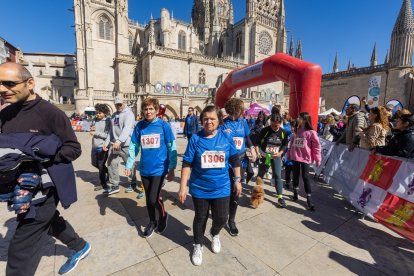 Imagen de la carrera solidaria.