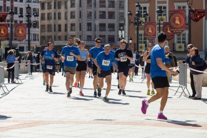 Imagen de la carrera solidaria.