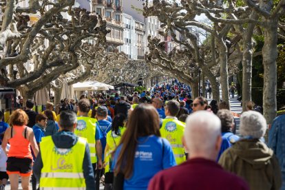 Imagen de la carrera solidaria.