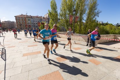 Imagen de la carrera solidaria.