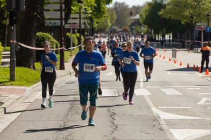 Imagen de la carrera solidaria.