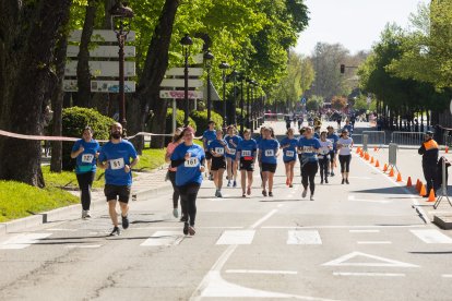 Imagen de la carrera solidaria.