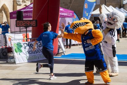 Imagen de la carrera solidaria.