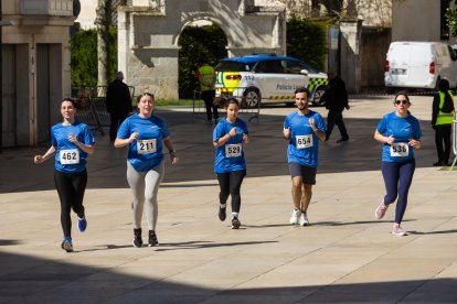 Imagen de la carrera solidaria.