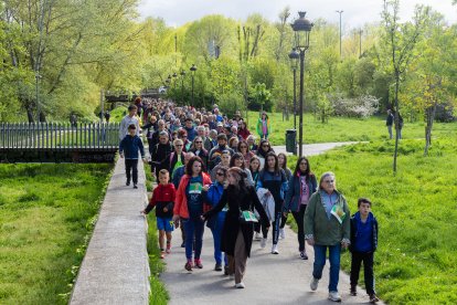 Marcha Solidaria de Prosame por la salud mental.