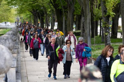 Marcha Solidaria de Prosame por la salud mental.