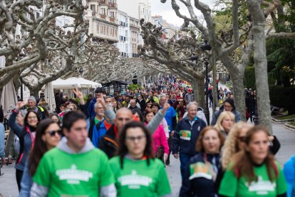 Marcha Solidaria de Prosame por la salud mental.