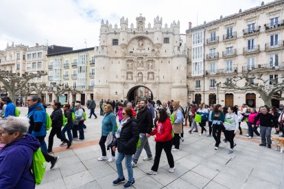 Marcha Solidaria de Prosame por la salud mental.