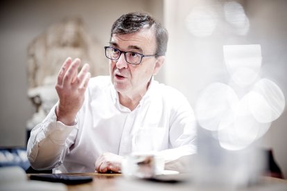 Javier Cercas, en una reciente entrevista en El Mundo.
