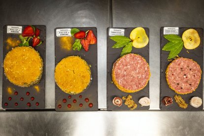 Hamburguesas de Carnicerías Antón presentada al concurso.