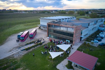 Autocares Bayo celebró la fiesta en Bodegas Martín Berdugo