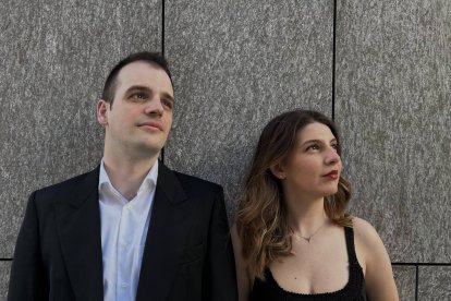 Anastasija Pešic y Carlos Goikoetxea.