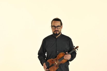 El violinista Jorge Jiménez.