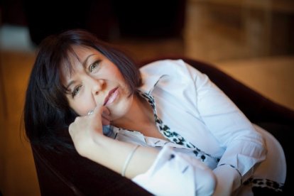 Svetla Krasteva y el pianista Diego Crespo.