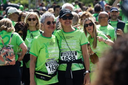 Marcha contra el Cáncer 2025 en Burgos.