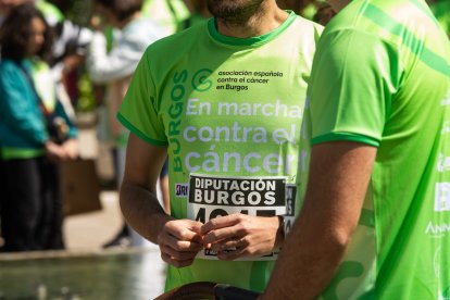 Marcha contra el Cáncer 2025 en Burgos.