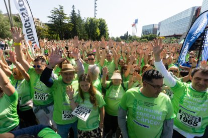Marcha contra el Cáncer 2025 en Burgos.