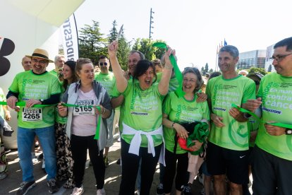 Marcha contra el Cáncer 2025 en Burgos.