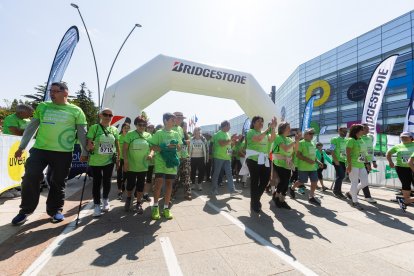 Marcha contra el Cáncer 2025 en Burgos.