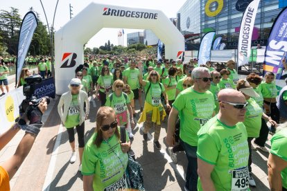 Marcha contra el Cáncer 2025 en Burgos.