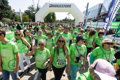 Marcha contra el Cáncer 2025 en Burgos.