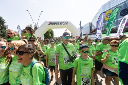 Marcha contra el Cáncer 2025 en Burgos.