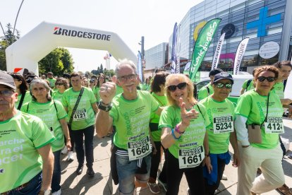 Marcha contra el Cáncer 2025 en Burgos.