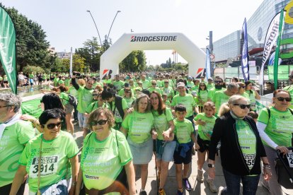 Marcha contra el Cáncer 2025 en Burgos.