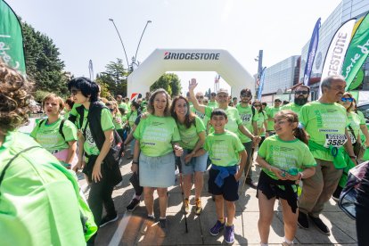 Marcha contra el Cáncer 2025 en Burgos.