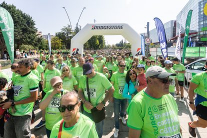 Marcha contra el Cáncer 2025 en Burgos.