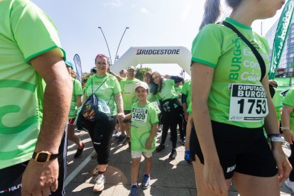 Marcha contra el Cáncer 2025 en Burgos.