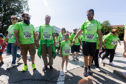 Marcha contra el Cáncer 2025 en Burgos.