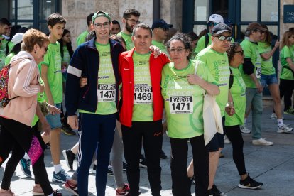 Marcha contra el Cáncer 2025 en Burgos.