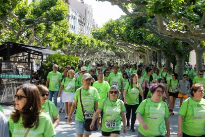 Marcha contra el Cáncer 2025 en Burgos.