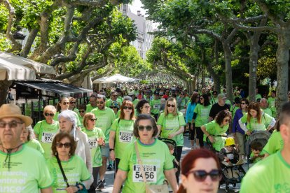 Marcha contra el Cáncer 2025 en Burgos.