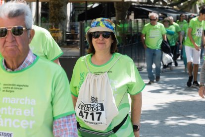 Marcha contra el Cáncer 2025 en Burgos.