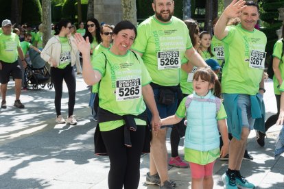 Marcha contra el Cáncer 2025 en Burgos.