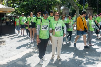 Marcha contra el Cáncer 2025 en Burgos.