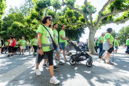 Marcha contra el Cáncer 2025 en Burgos.