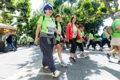 Marcha contra el Cáncer 2025 en Burgos.