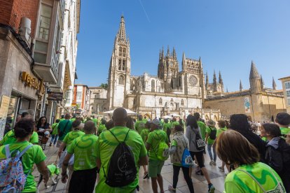 Marcha contra el Cáncer 2025 en Burgos.
