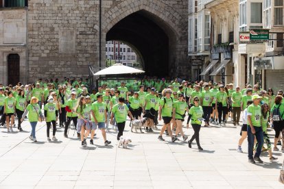Marcha contra el Cáncer 2025 en Burgos.