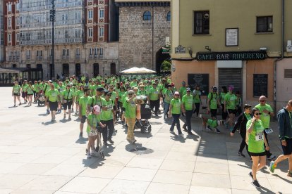 Marcha contra el Cáncer 2025 en Burgos.