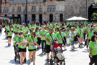 Marcha contra el Cáncer 2025 en Burgos.