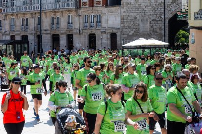 Marcha contra el Cáncer 2025 en Burgos.