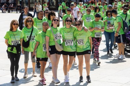 Marcha contra el Cáncer 2025 en Burgos.