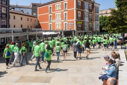 Marcha contra el Cáncer 2025 en Burgos.