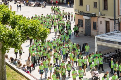 Marcha contra el Cáncer 2025 en Burgos.